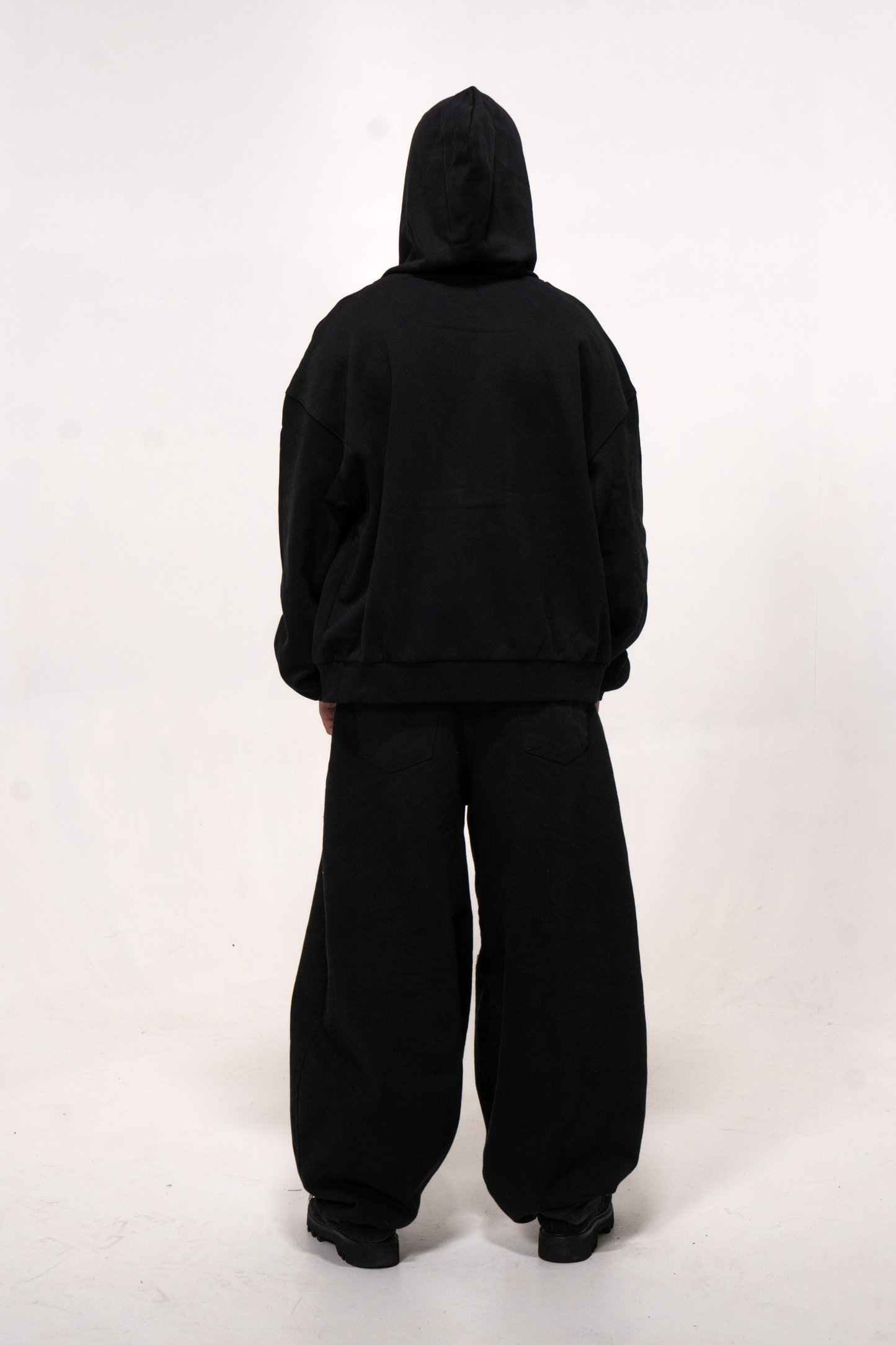 Blue face Zip up Hoodie
