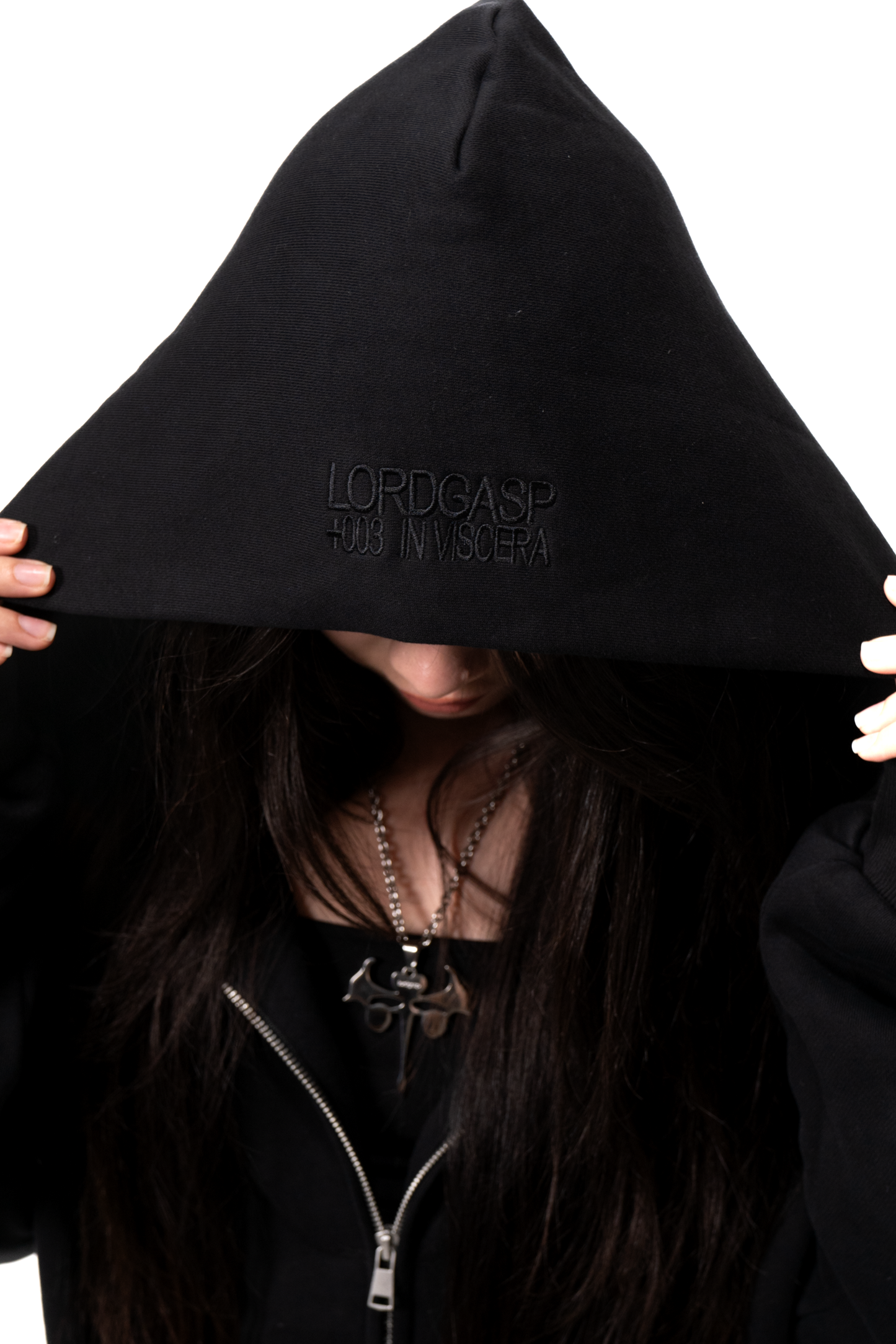 Black essentials Zip up Hoodie
