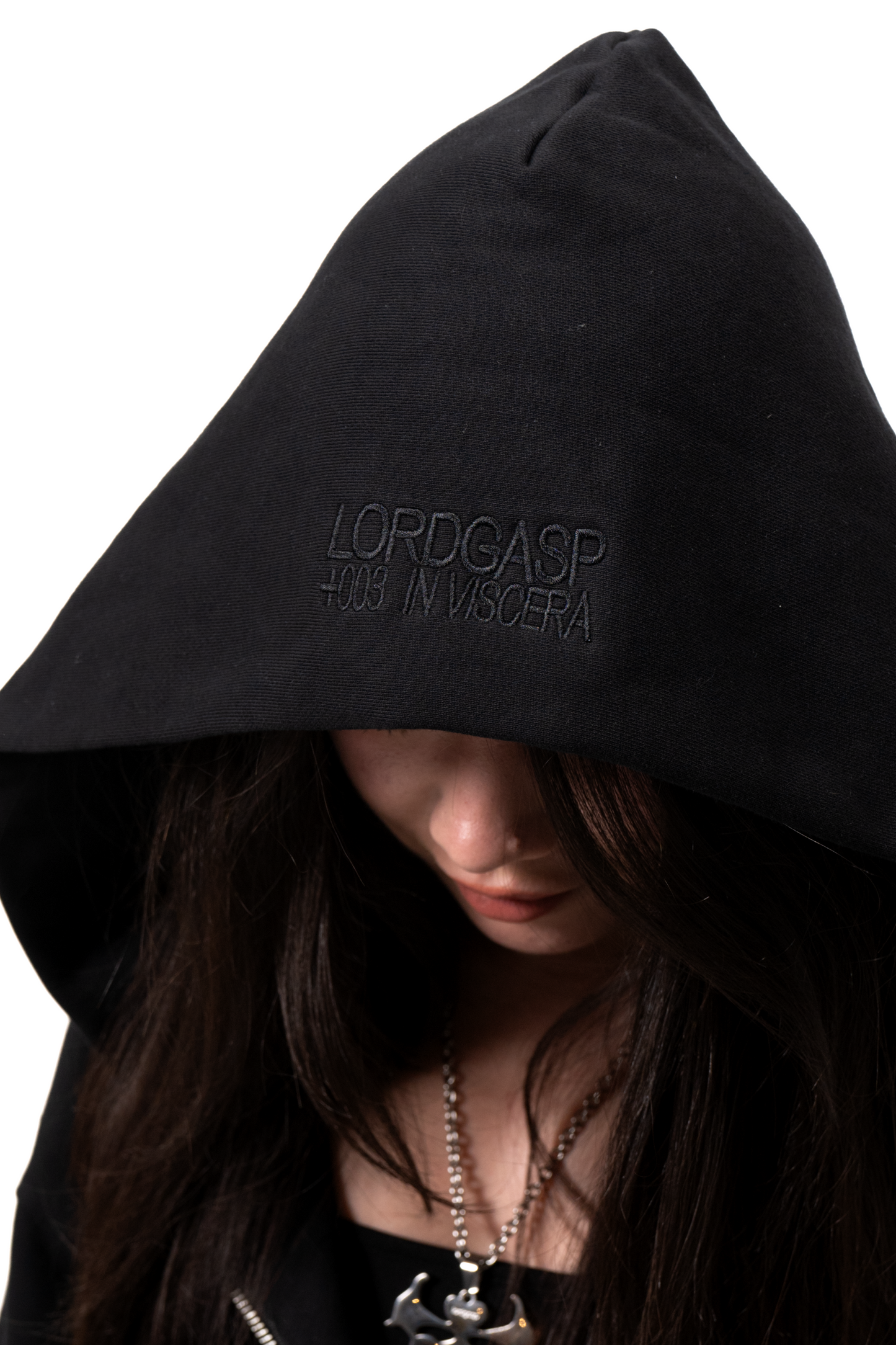 Blue face Zip up Hoodie